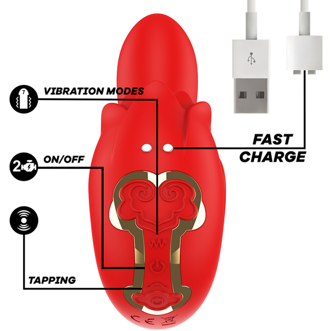 Mia – Selena Stimulator Trillend + Tikker Rood
