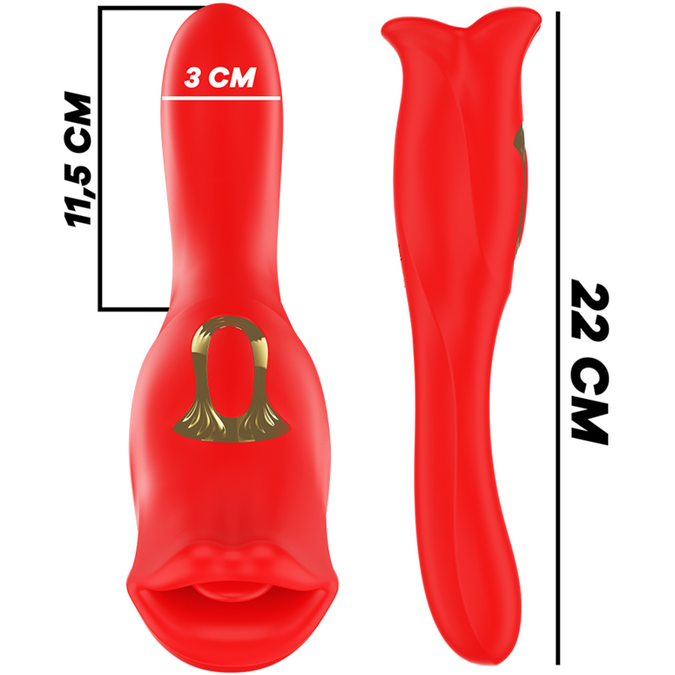 Mia – Siena Triple Pleasure Vibrator mit Vibrations- und Beißfunktion