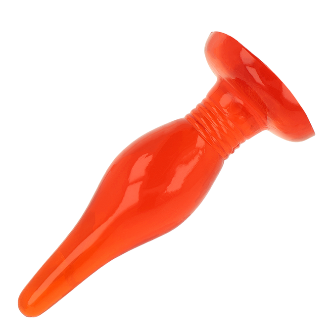 Baile – RED Soft Touch Anal Plug 14.2 CM