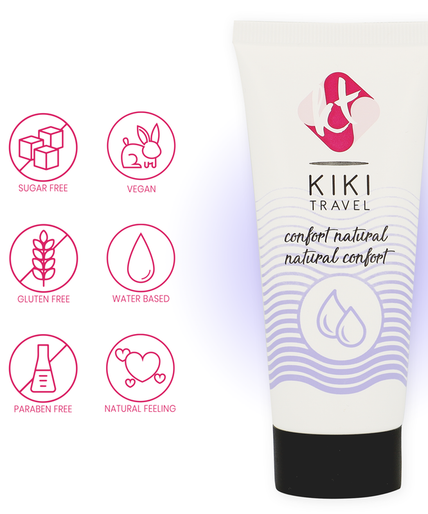 Kikí Travel – Confort Natural Lubricant 50 Ml