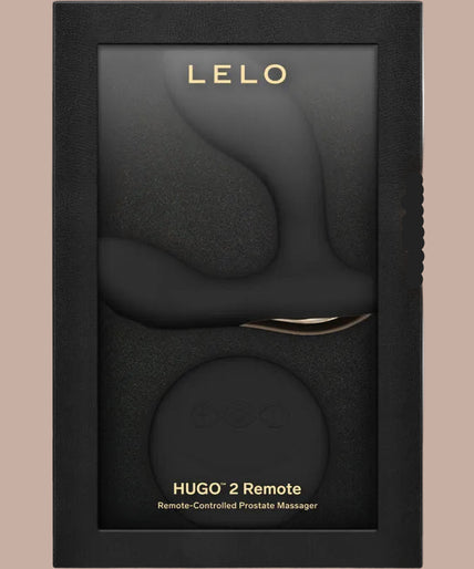 LELO – HUGO 2 Fernbedienbares Prostatamassagegerät – Schwarz - von Pleasurements