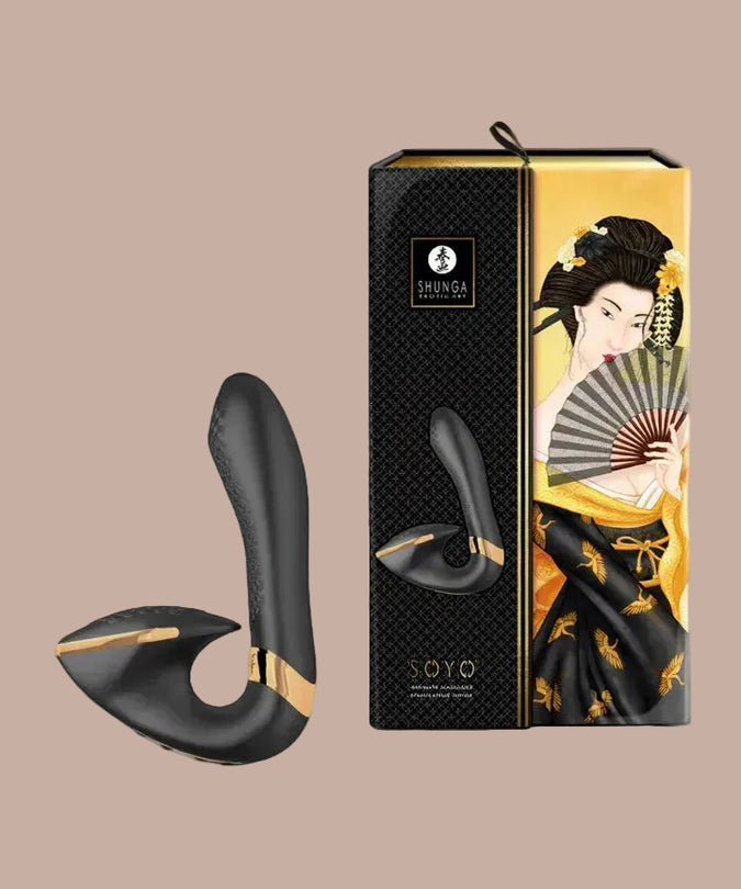 Shunga – SOYO Intimer Massager Schwarz