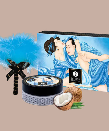 Shunga – Edible Coconut Massage Powder Kit