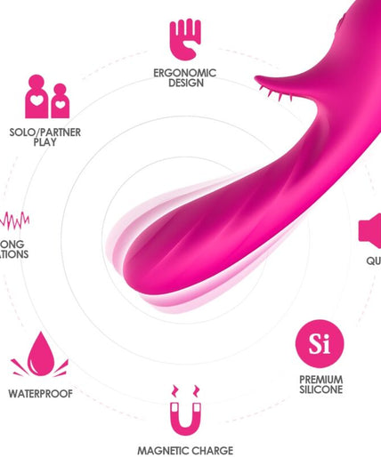 Armony – Romance Vibrator Mit Stimulator Fuchsia
