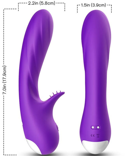 Armony – Romantik-Vibrator mit Stimulator, Lila