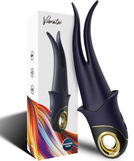 Armony – Shadow Vibrator Double – Head Teasing Blue