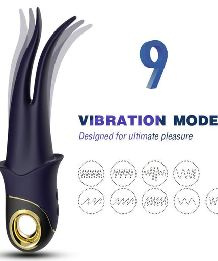 Armony – Shadow Vibrator Double – Head Teasing Blue