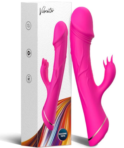 Armony – Dildo Vibrator Rabbit Silikon Fuchsia