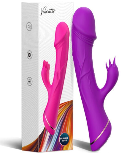 Armony – Dildo Vibrator Rabbit Silikon Lila