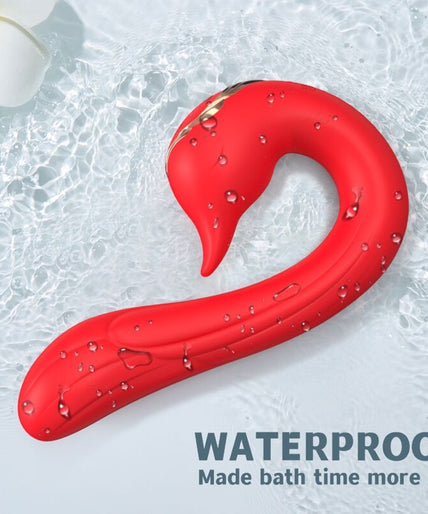 Armony – Delfin Vibrator Multiposition & Wärmeeffekt Rot