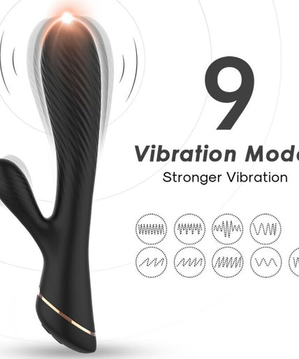 Armony – Vibrator Rabbit Silikon Schwarz