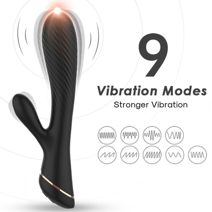Armony – Vibrator Rabbit Silikon Schwarz
