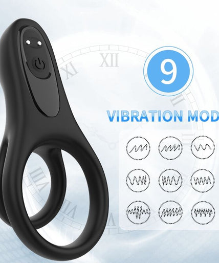 Armony – Double Ring Vibrator Black