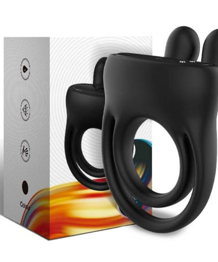 Armony – Ring Vibrator Rabbit Black