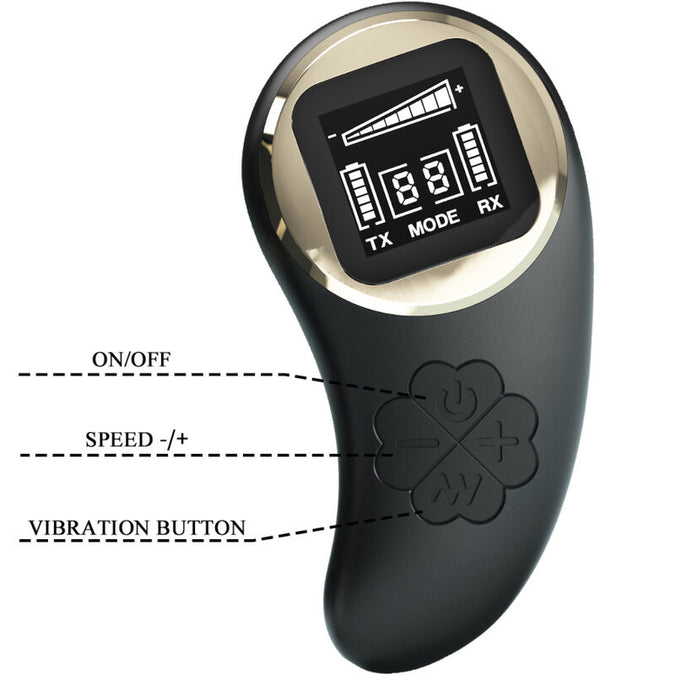 Pretty Love – Nathan Dubbele Pleasure Vibrator met Afstandsbediening
