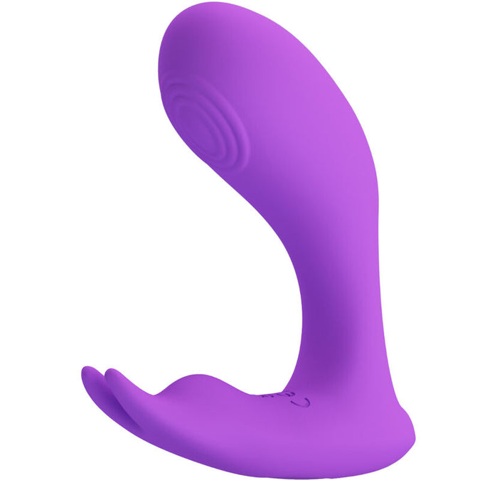 Pretty Love – Idabelle Vibration & Pulsation Fernbedienung Violett