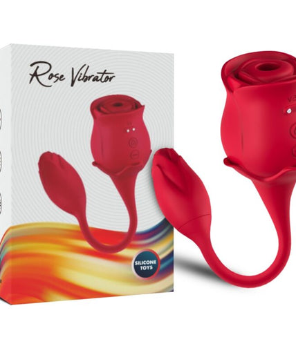 Armony – Pink Clitoris Sucker & Vibrator 10 Modes Red