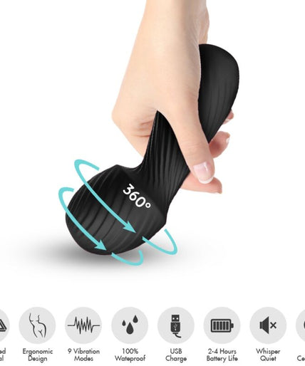 Armony – Dazzle Massager & Vibrator Small Black