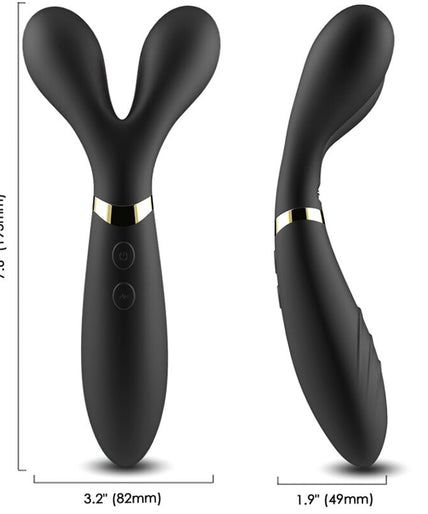 Armony – Y – Wand Massager & Vibrator Double Head Black