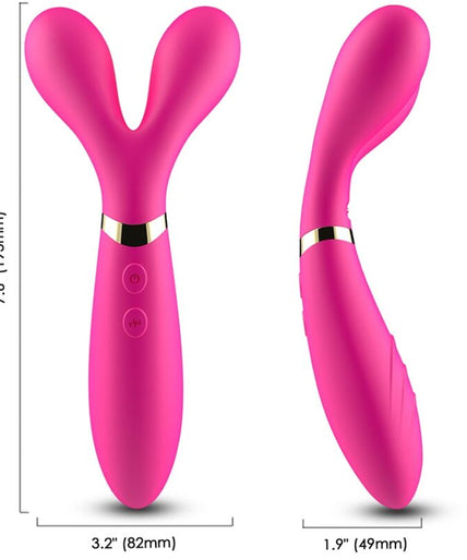 Armony – Y – Wand Massager & Vibrator Double Head Fuchsia