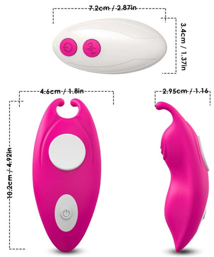 Armony – Honeybee Wearable Panties Vibrator G – Spot Remote Control Fuchsia