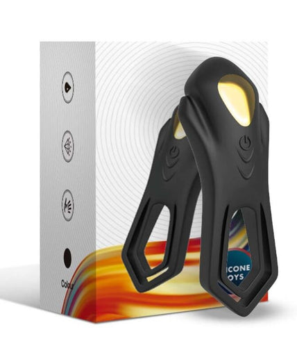 Armony – Roadster Vibrator Double Ring Remote Control Black