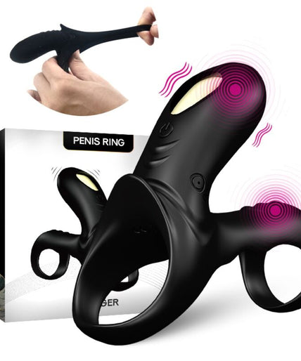 Armony – Ranger Double Vibrator Ring For Couples Black