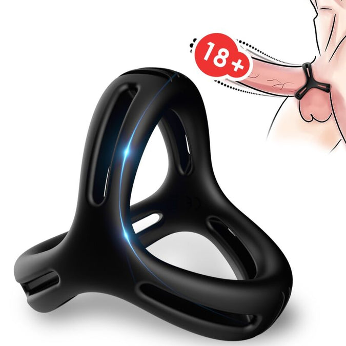 Armony – X – Ring Mehrfachposition Schwarz