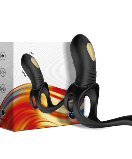 Armony – Joy Jumper Ring Vibrator For Couples & Anal Plug Black