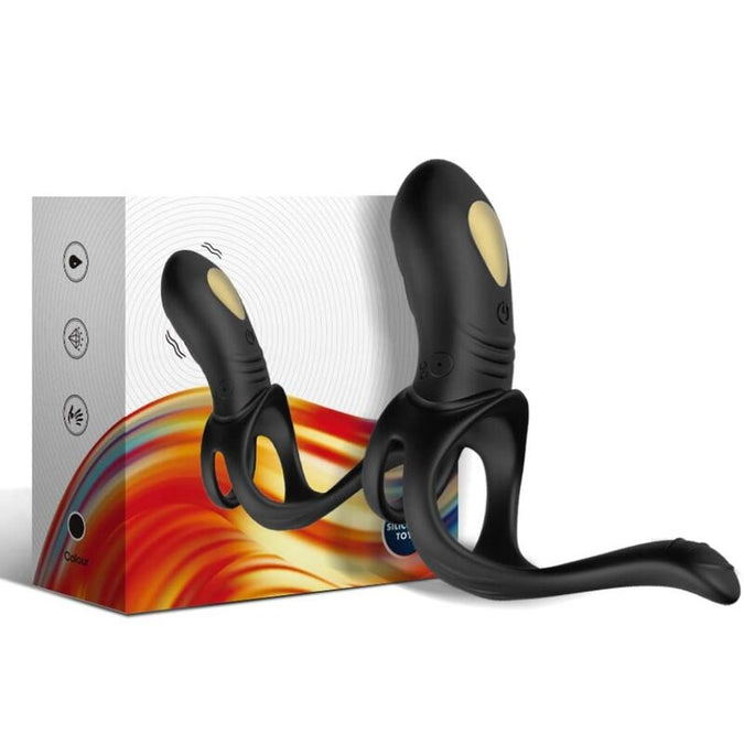 Armony – Joy Jumper Ring Vibrator Für Paare & Analplug Schwarz