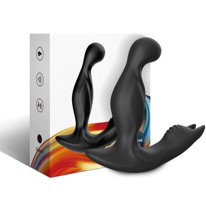 Pleasurements – Armony – Bat King Rotierender & Vibrierender Prostatamassager Mit Fernbedienung – Schwarz