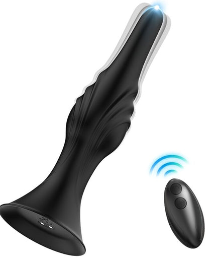 Armony – Vibrator & Anal Plug Remote Control Black