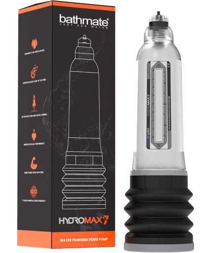 Bathmate – Hydromax 7 Transparente Penisvergrößerungspumpe