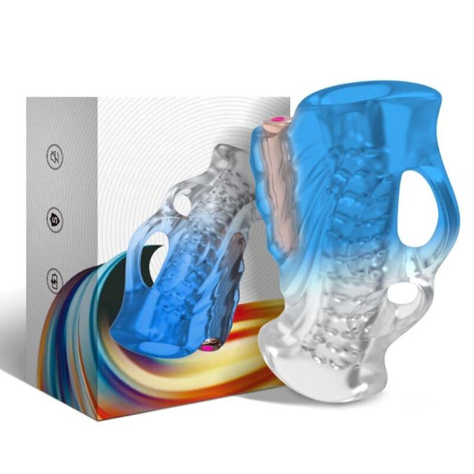 Armony – Masturbator Finger & Vibrator Blue Gradient