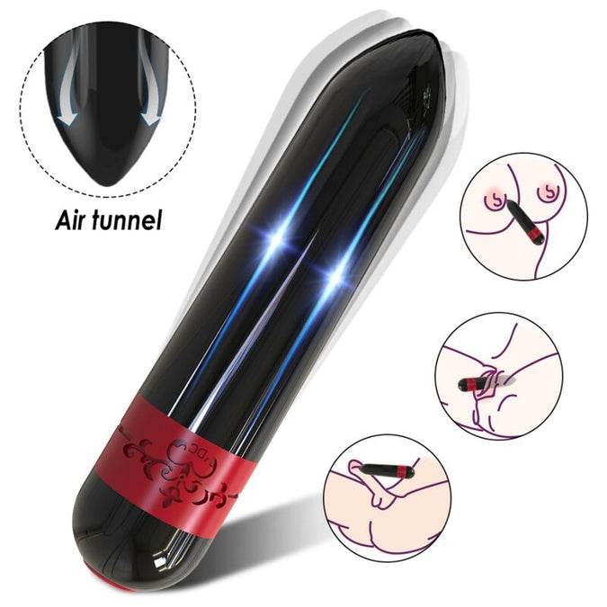 Armony – Rocket Vibrator Kogel Afstandsbediening Zwart