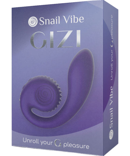 Snail Vibe – Gizi Dual Stimulator Purple