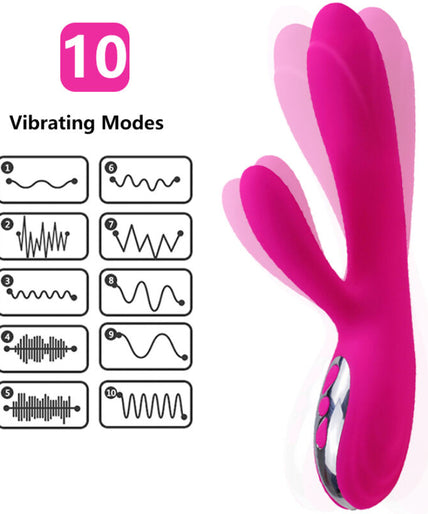 Armony – Flexible Vibrator & Stimulator With Fuchsia Heat Effect