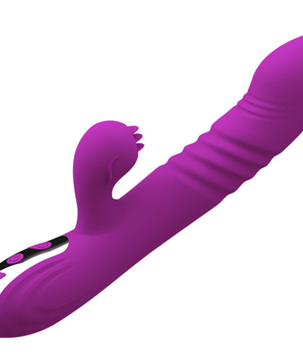 Armony – Fairy Multifunktionsvibrator Doppelzunge Violett Wärmeeffekt