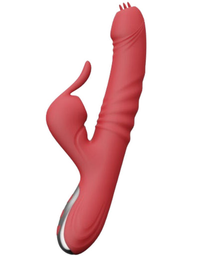 Armony – Suck Vibrator & Sucker With Stimulating Tongue Burgundy