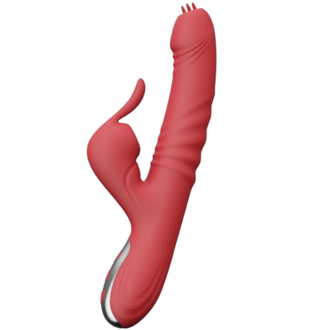 Armony – Suck Vibrator & Sucker With Stimulating Tongue Burgundy