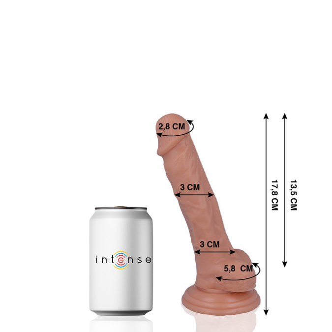 Meneer Intens – 9 Realistische Penis 17.8 Cm