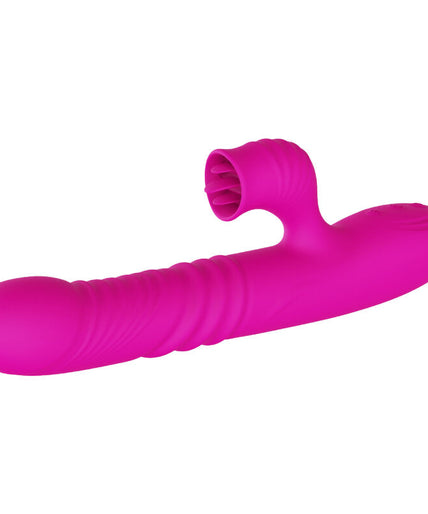 Armony – Fanny Multifunktions Doppelzunge Vibrator Fuchsia Wärmeeffekt