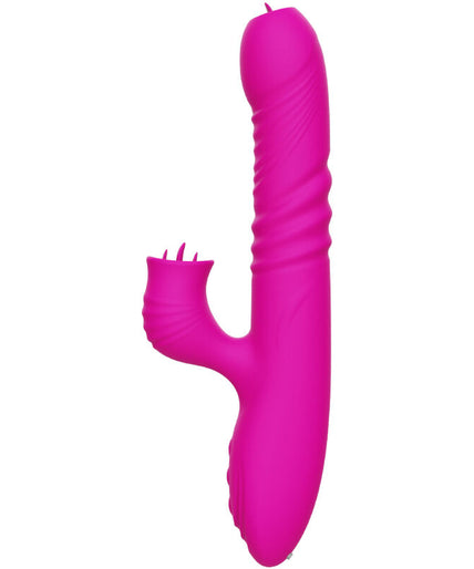 Armony – Fanny Multifunktions Doppelzunge Vibrator Fuchsia Wärmeeffekt