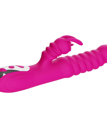 Armony – Rabbit Doppelzunge Multifunktionsvibrator Fuchsia Wärmeeffekt