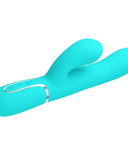 Pretty Love – Multifunction G – Spot Vibrator Aqua Green