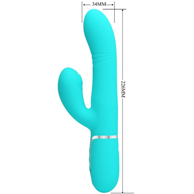 Pretty Love – Multifunktion G – Spot Vibrator Aqua Grün