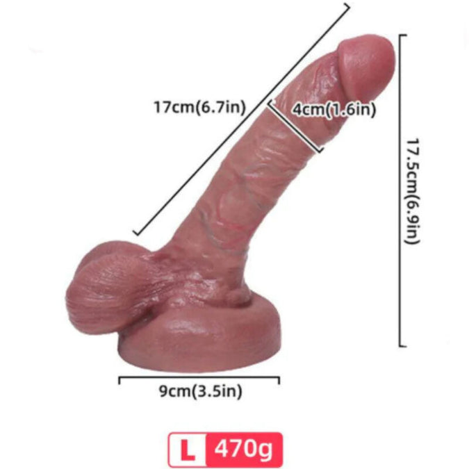 Armony – Realistischer Dildo aus flüssigem Silikon 17 cm