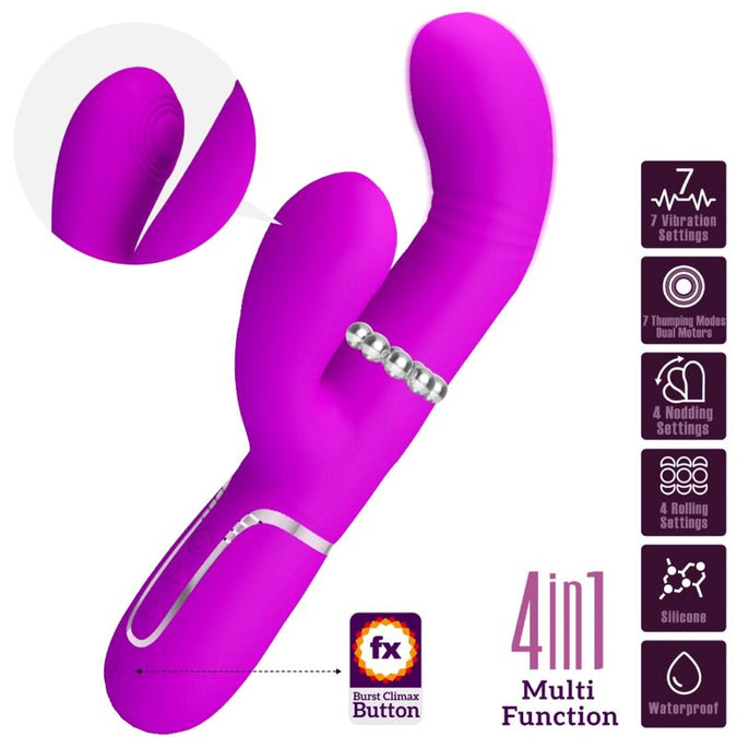 Pretty Love – Multifunktion G – Spot Vibrator Fuchsia
