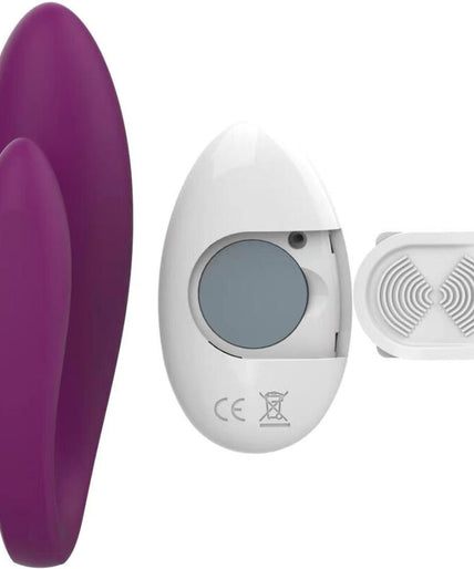 Armony – Kitty Vibrator für Paare Violett mit Fernbedienung