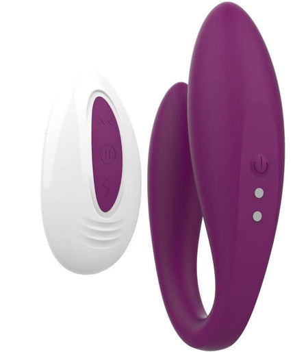 Armony – Kitty Vibrator für Paare Violett mit Fernbedienung